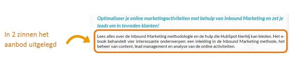 Nut en belang beschrijving